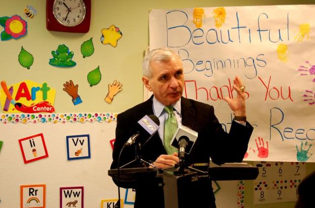 Reed Outlines Efforts to Improve Child Care Quality, Safety, and Affordability