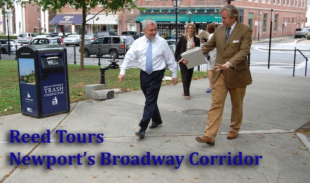 Reed Impressed with Communities Initiative to Grow and Revitalize Broadway Corridor in Newport