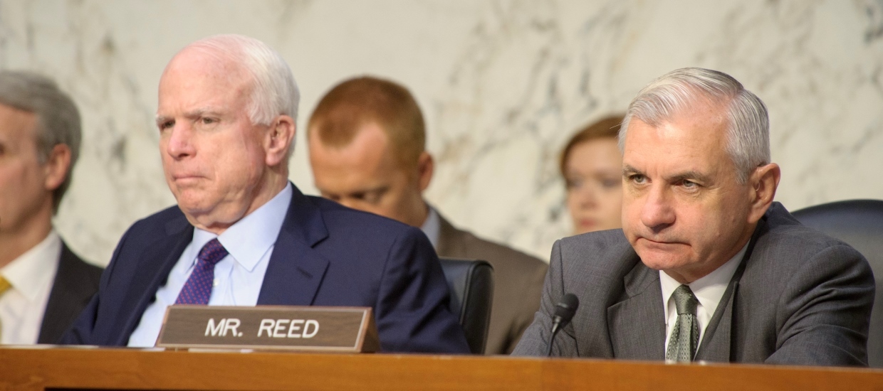 Opening Statement by Ranking Member Reed at SASC Hearing on Defense Budget Request for FY 2018