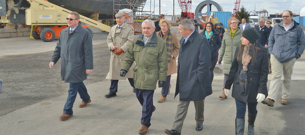 Reed, MARAD Administrator Meet with RI Shipbuilders to Discuss New Efforts to Support Marine Jobs & Economic Development & the Future of Our Transportation Network