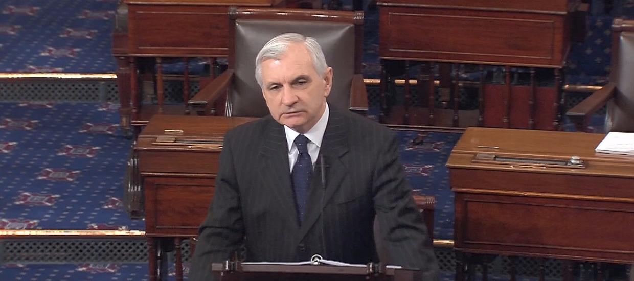 Reed Discusses Russian Interference on U.S. Elections