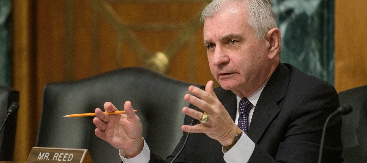 Reed Blasts Trump’s Effort to Divert Another $7.2 Billion From U.S. Military for a Wasteful Border Wall