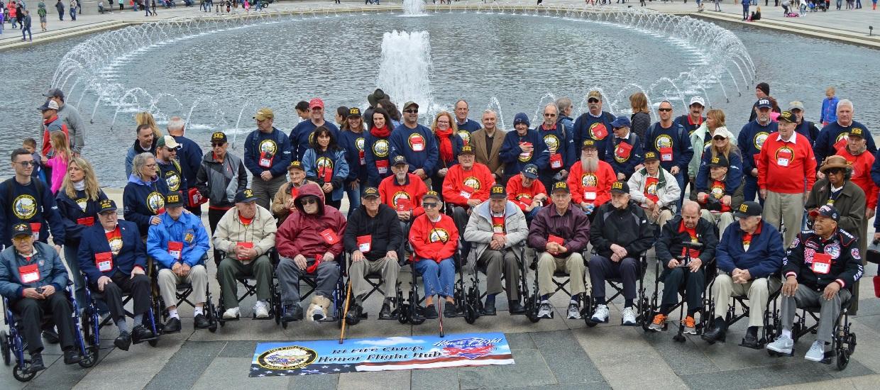 Reed Pays Tribute to World War II Honor Flight Veterans